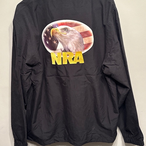 NRA jacket with eagle on back - Picture 3 of 3